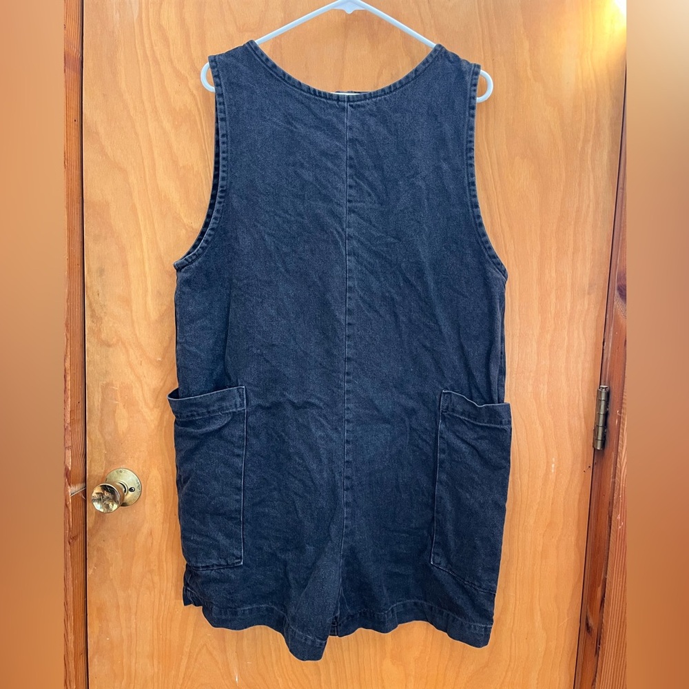 Aliya Wanek Denim Ardis Romper